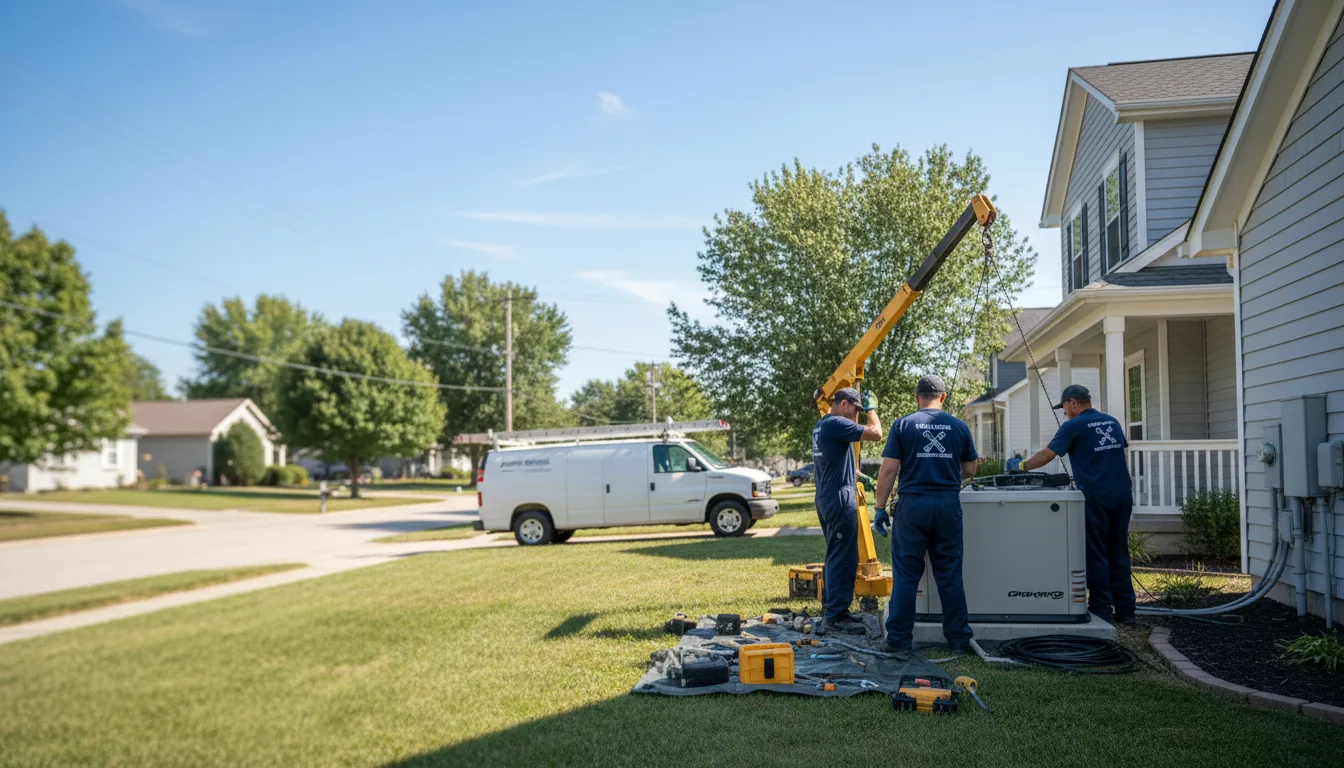 Generator Installation in Garrison, IA near me
